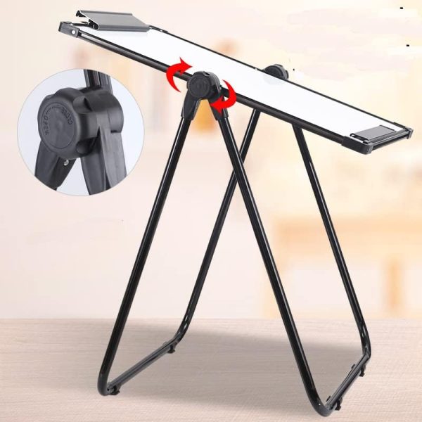Dry Erase Easel U -Double Whiteboard, 24" x 36"Dry Erase Flipchart Board, Height Adjustable Stand,3 Markers,1 Eraser,for Free - Image 6