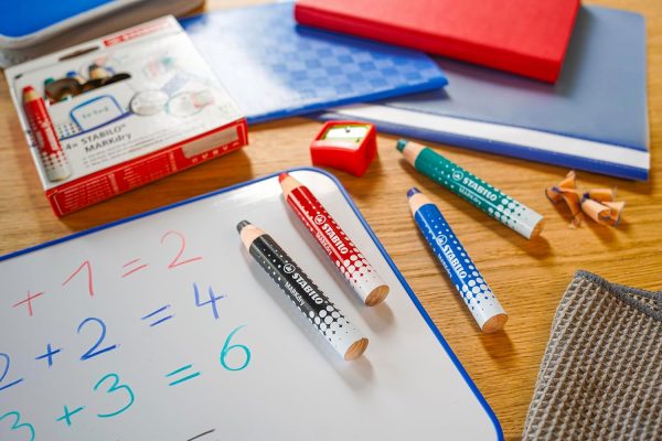 Whiteboard and Flipchart Markers - STABILO MARKdry - Pack of 5 - Black - Image 4